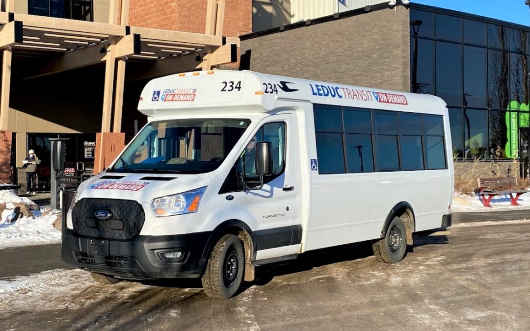 As the City of Leduc Expands, On Demand Transit Has Seen Exponential Growth